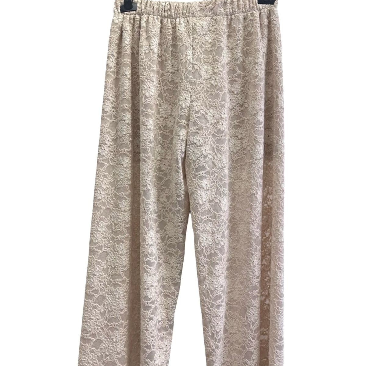Floral Lace Wide Leg Trousers