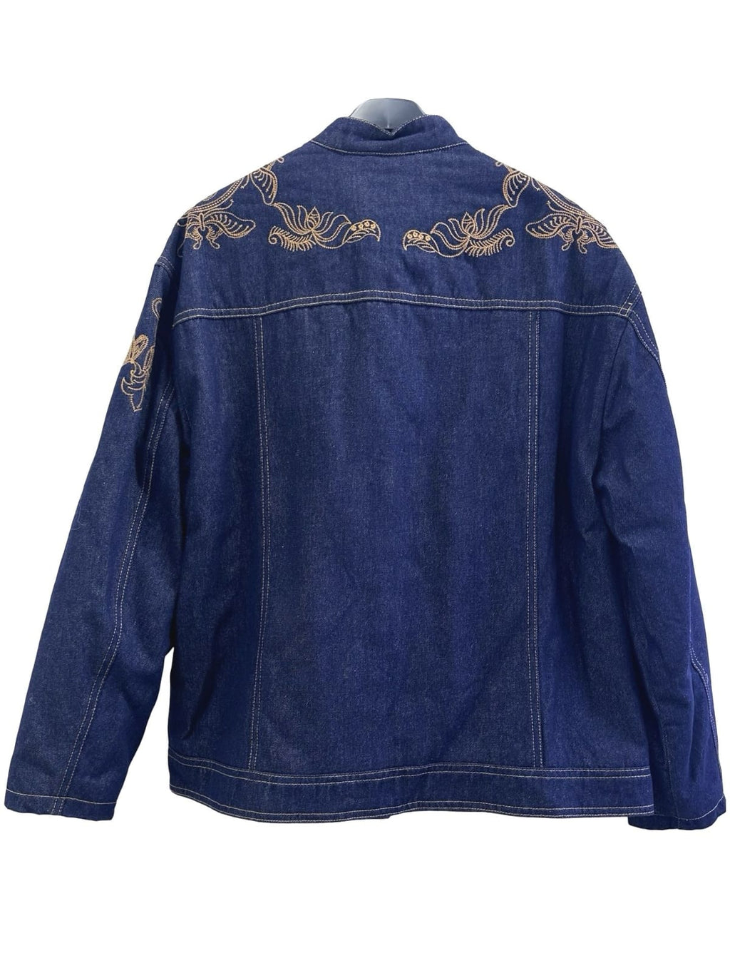 Embroidered Oriental Denim Jacket