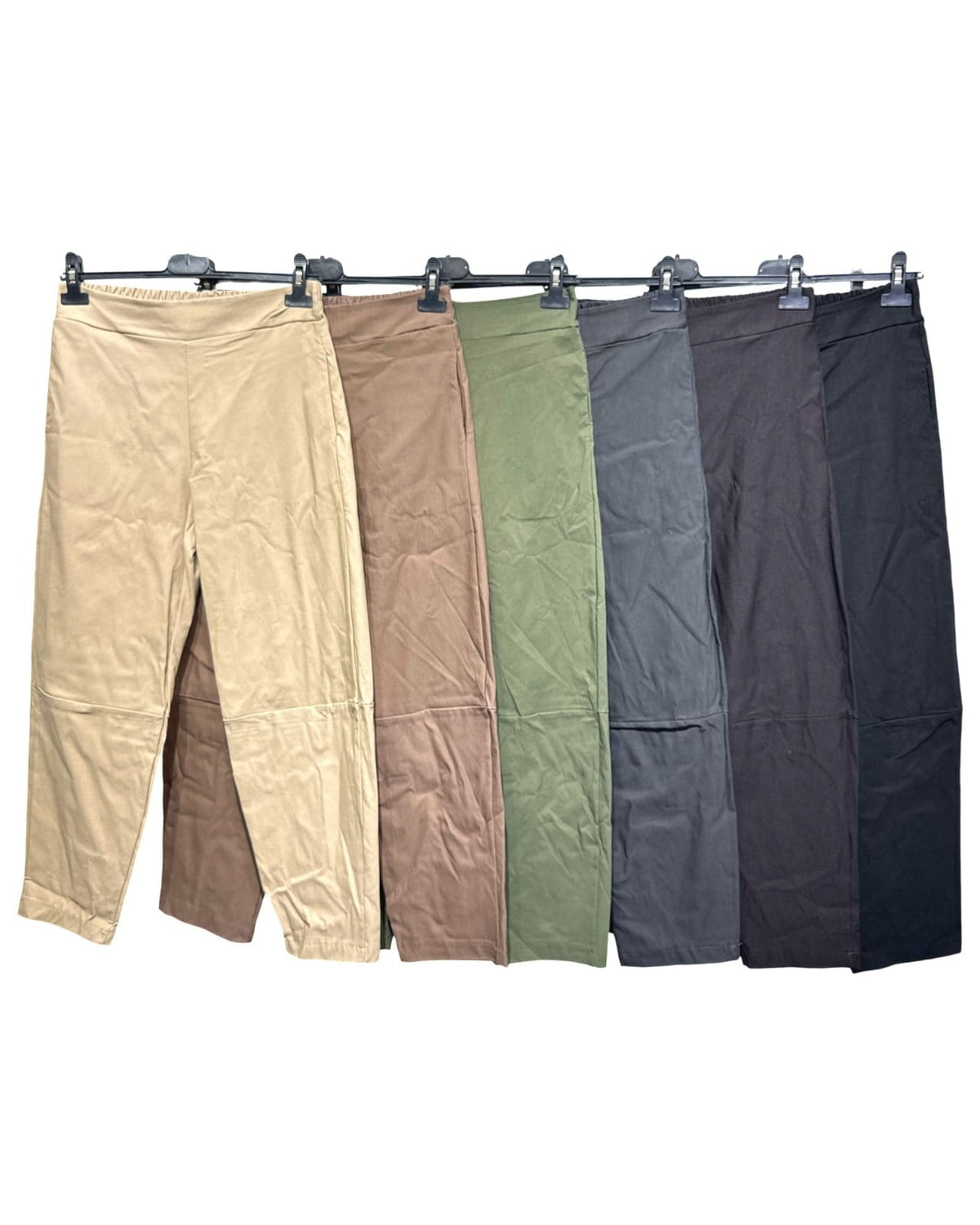Soft Stretch Straight Leg Trousers